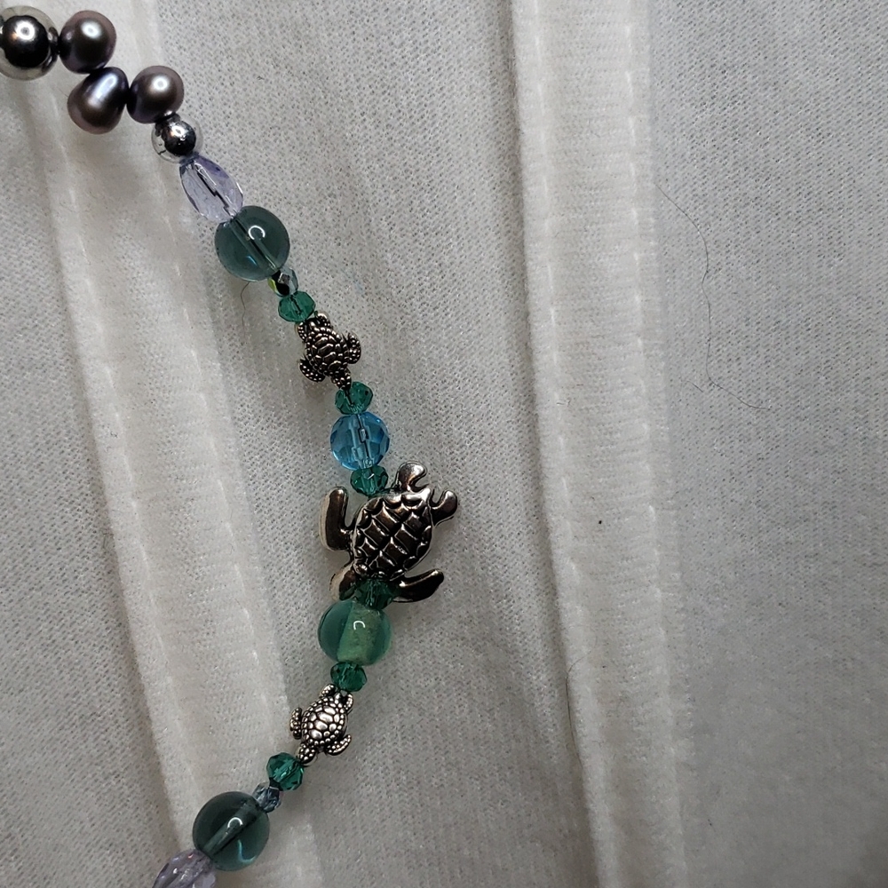Semi precious stone necklace
